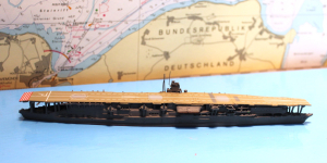 Aircraft carrier "Akagi" damaged (1 p.) J 1939 Neptun 1217